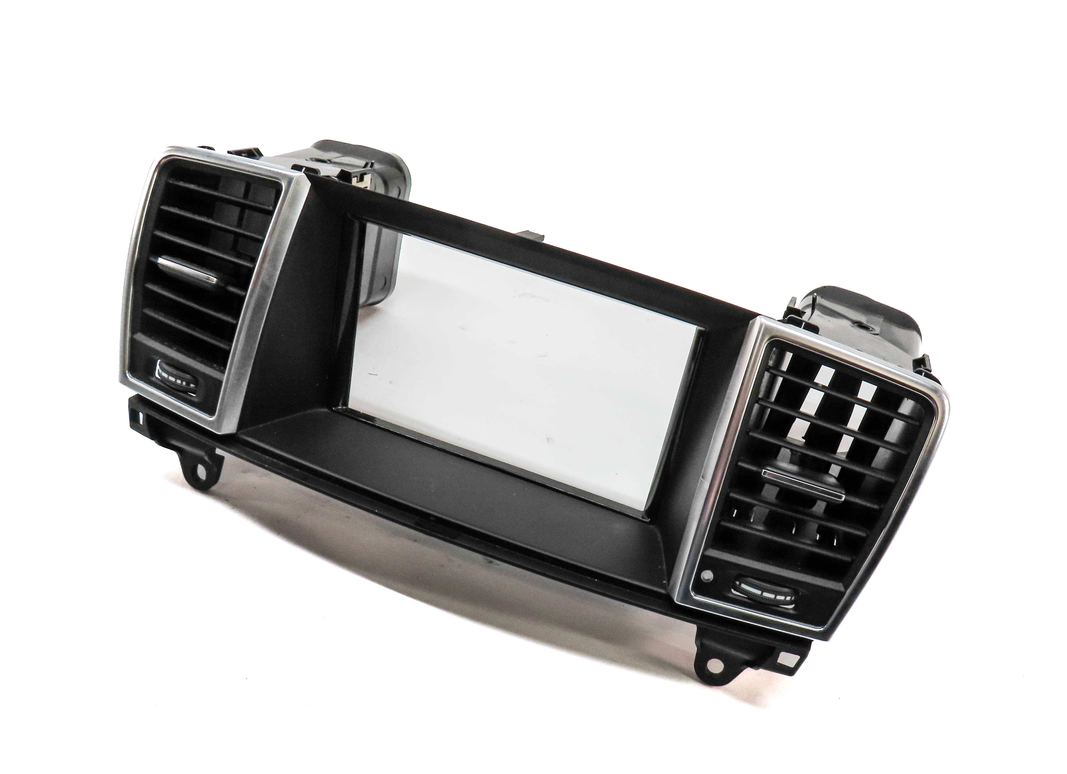 2014 MERCEDES GL450 (X166) FRONT CENTER DASH HEAT AIR AC SCREEN TRIM DUAL VENT — exact item pictured